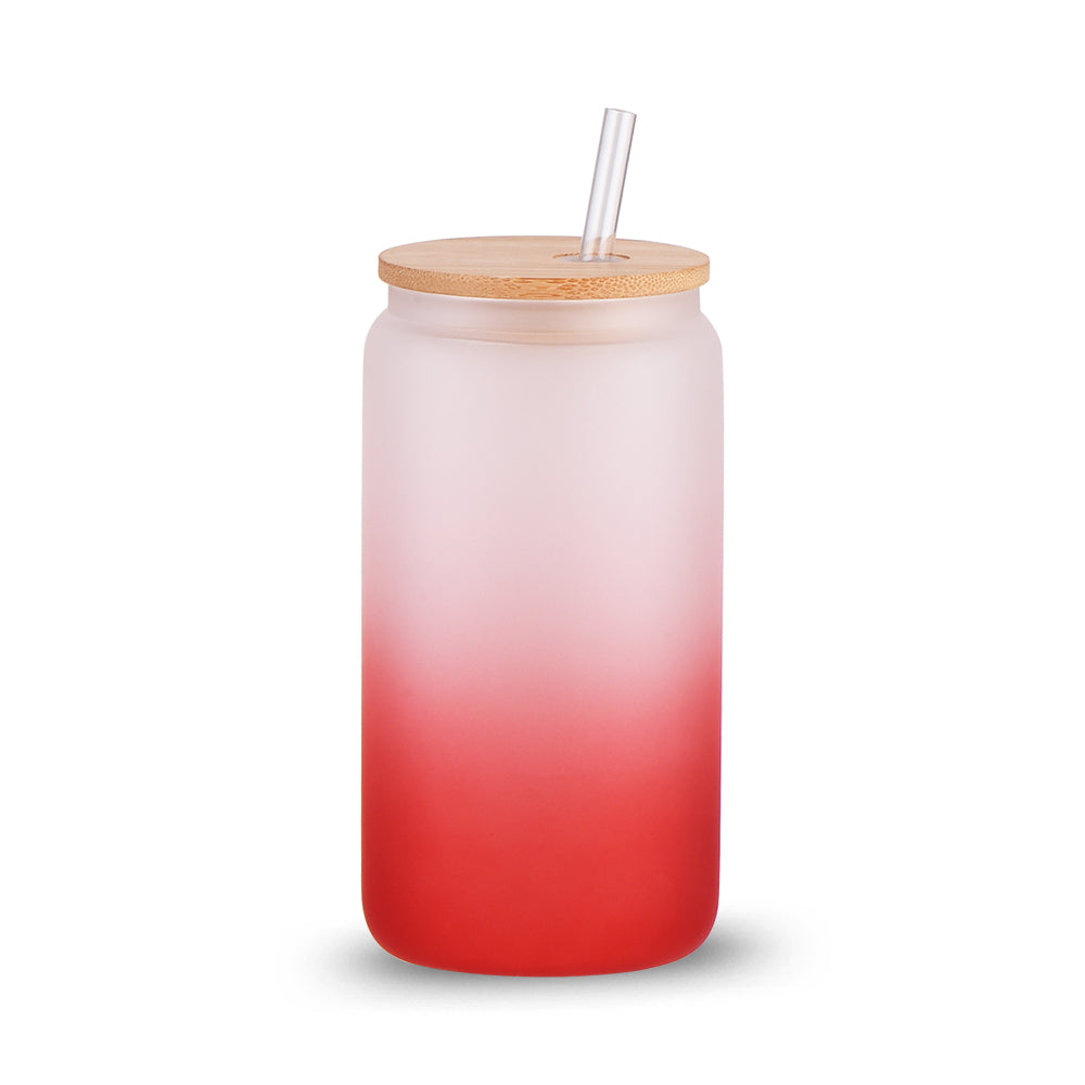 16 oz. Glass Sublimation Tumbler - 6 Colors