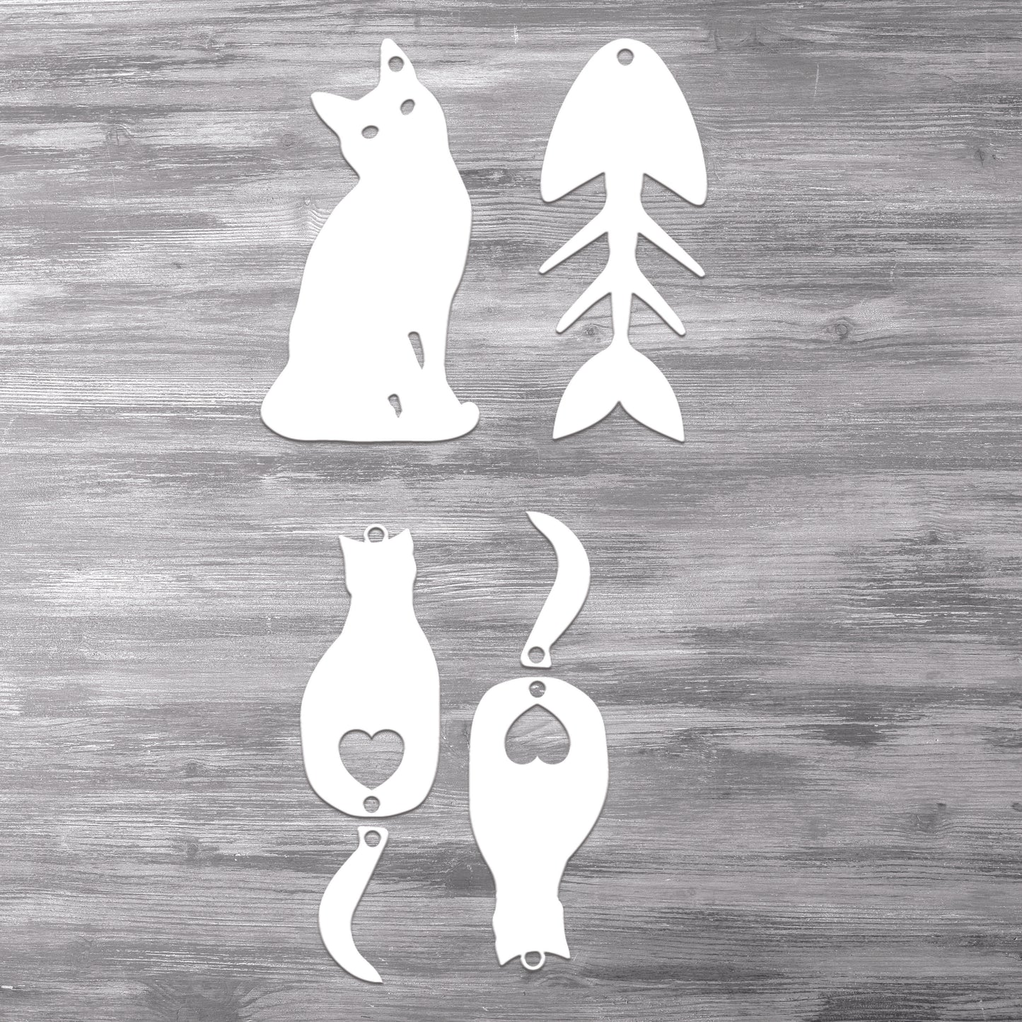 Cat Collection Earrings for Sublimation