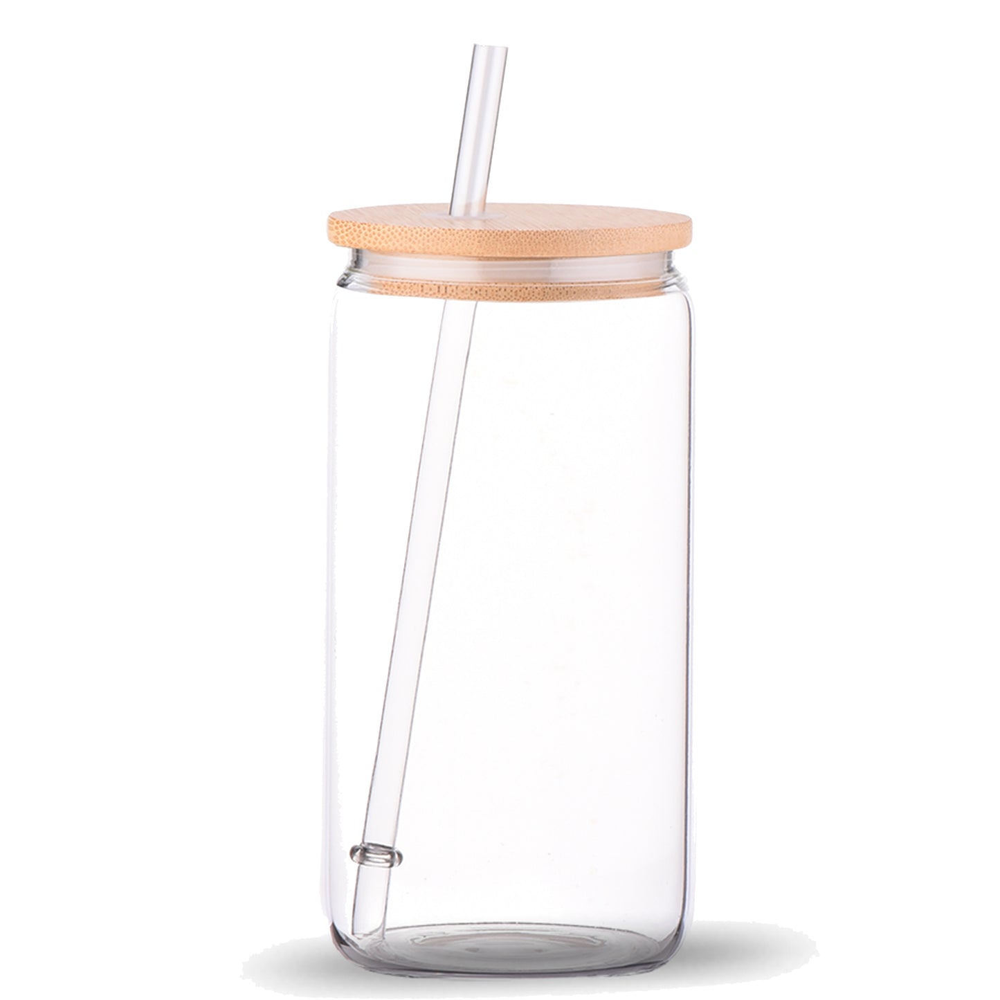 16 oz. Glass Sublimation Tumbler - Clear or Frosted