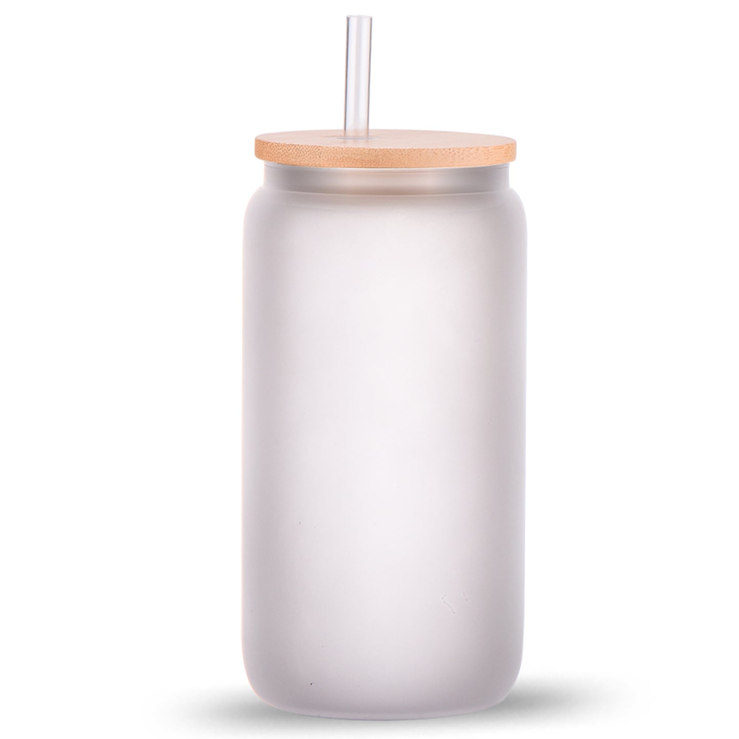 16 oz. Glass Sublimation Tumbler - Clear or Frosted